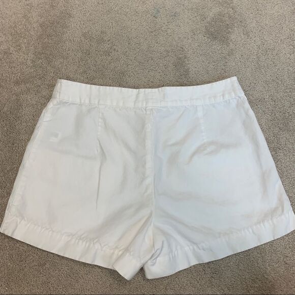 JOE fresh white cargo shorts front tie Sz 12 - Picture 2 of 8